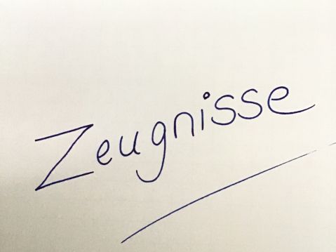 Zeugnisse 