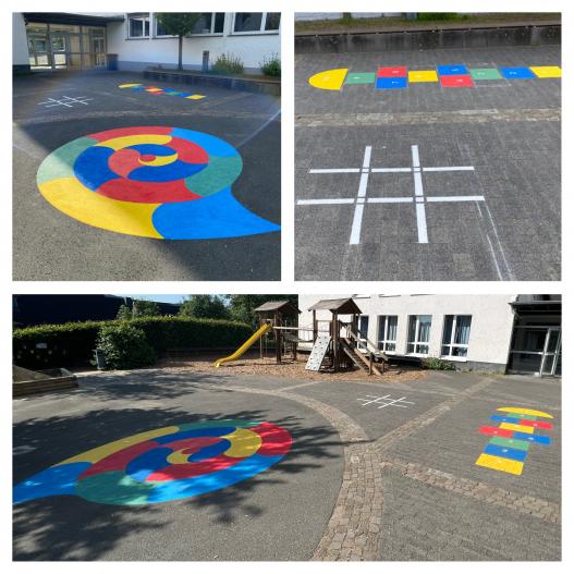 Schulhofbemalung