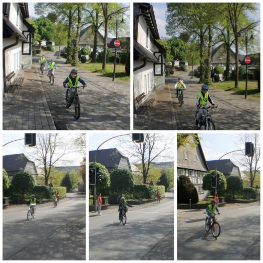 Radfahrausbildung der Klassen 3 und 4