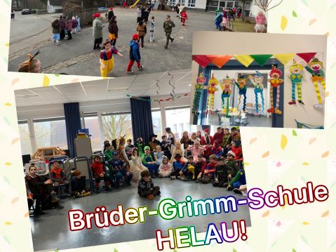 Die Brüder-Grimm-Schule wurde zur Villa Kunterbunt 🥳🤡🤠